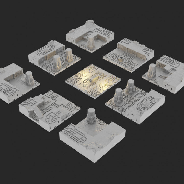 Tomb of Kings Tileset - Kingdom of Durak Deep