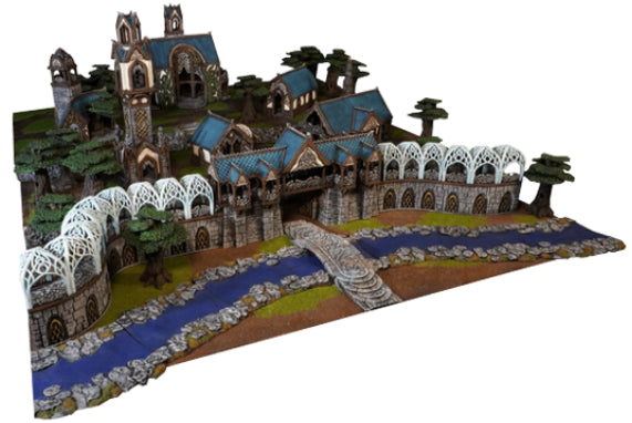 4ft Modular Walls plus Gate - Kingdom of Noldareth