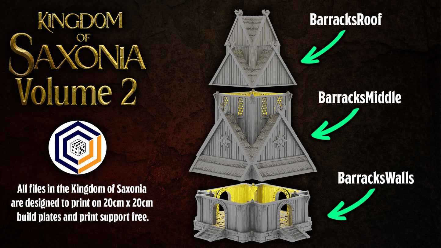 Barracks - Kingdom of Saxonia: Volume 2