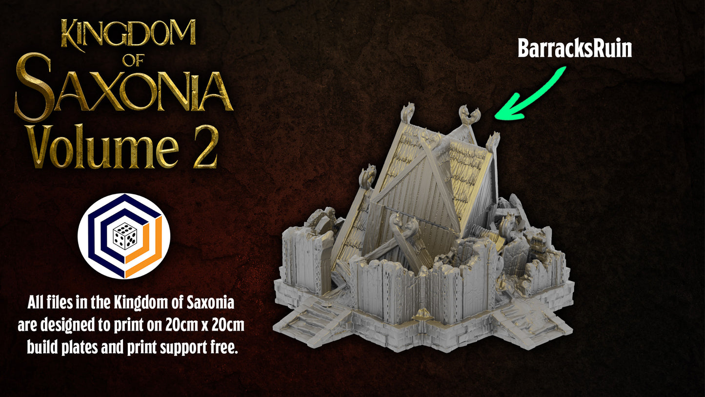 Barracks (Ruined) - Kingdom of Saxonia: Volume 2