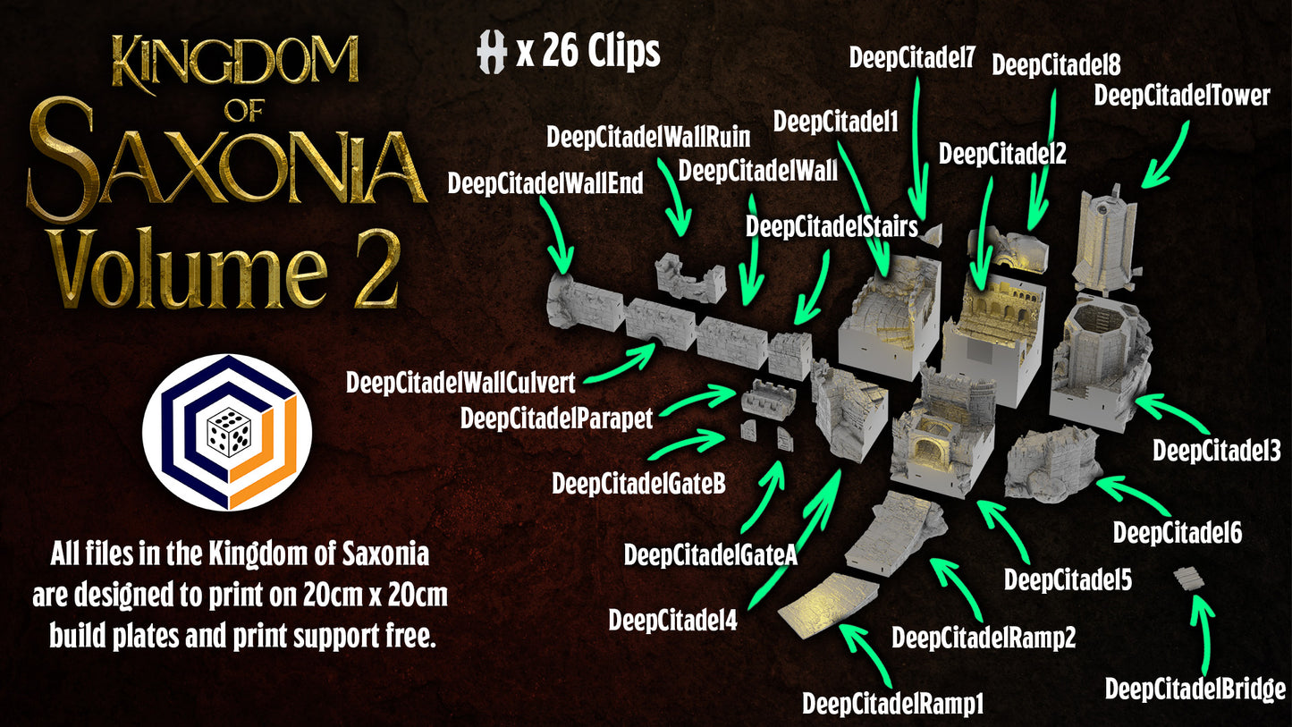 Deep Citadel - Kingdom of Saxonia: Volume 2