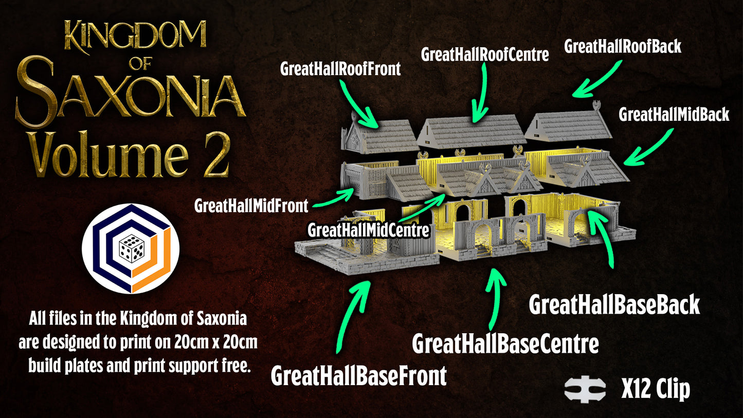 Great Hall - Kingdom of Saxonia: Volume 2