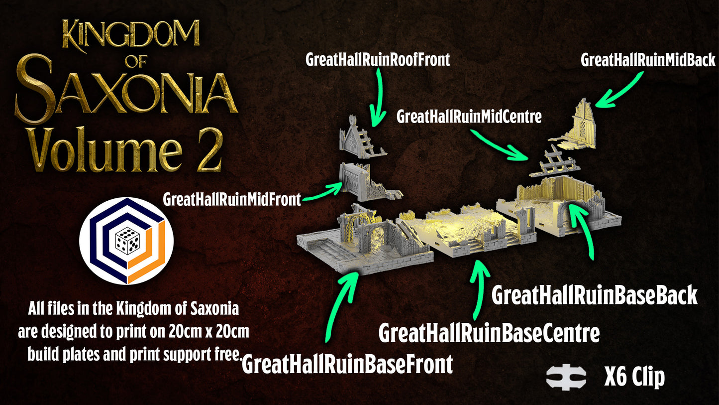 Great Hall (Ruined) - Kingdom of Saxonia: Volume 2
