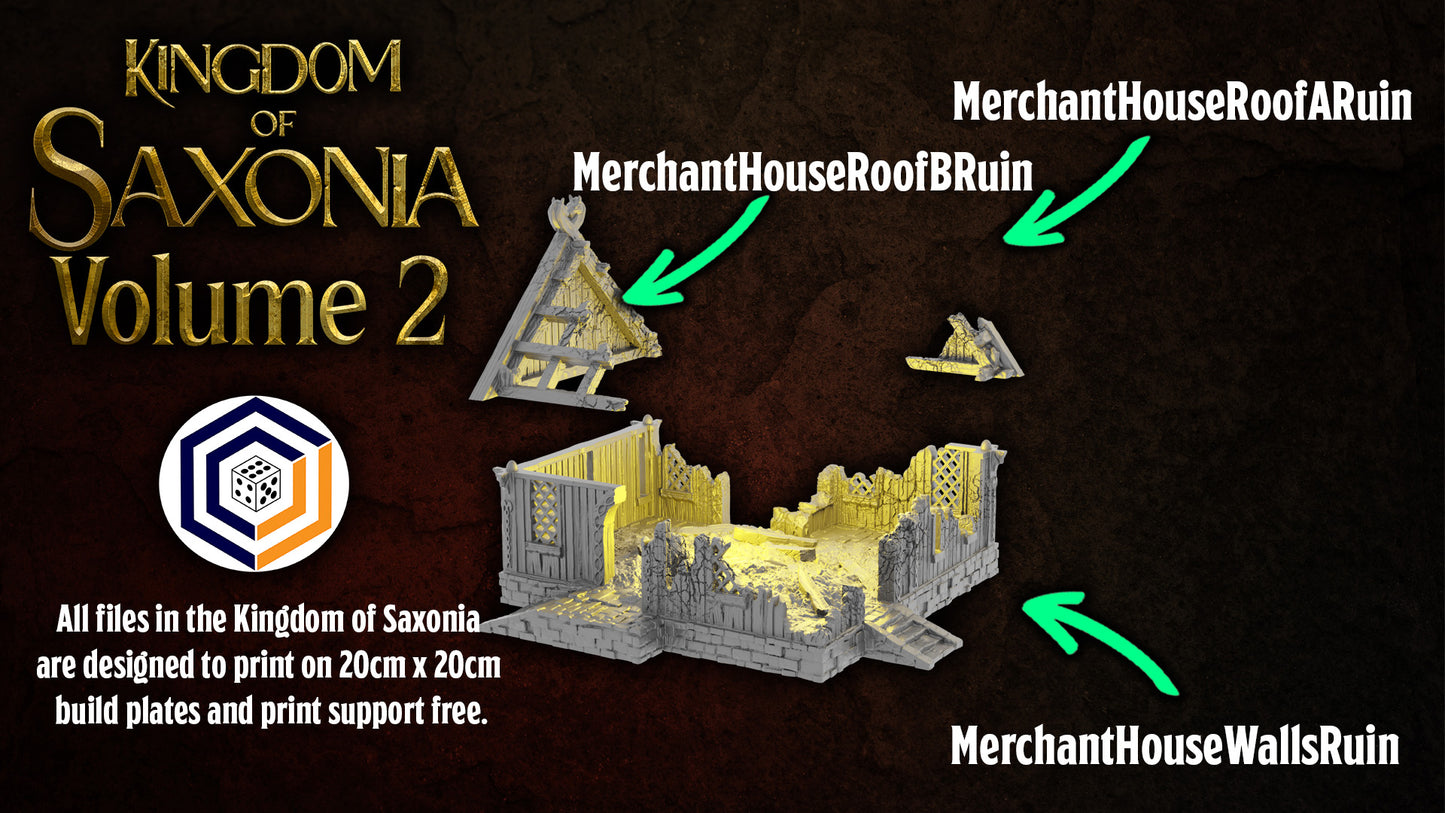 Merchants House (Ruined) - Kingdom of Saxonia: Volume 2