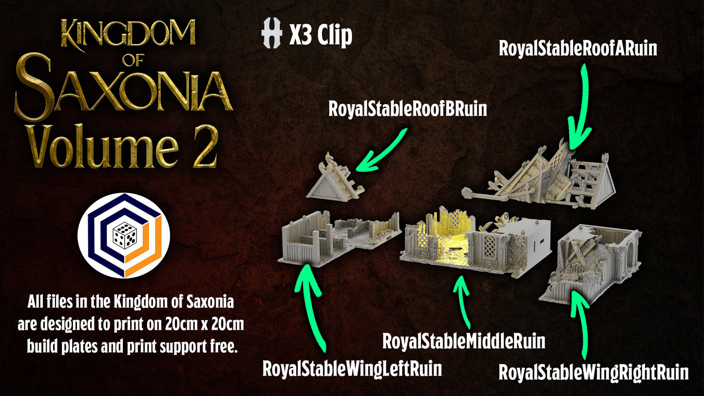 Royal Stable (Ruined) - Kingdom of Saxonia: Volume 2