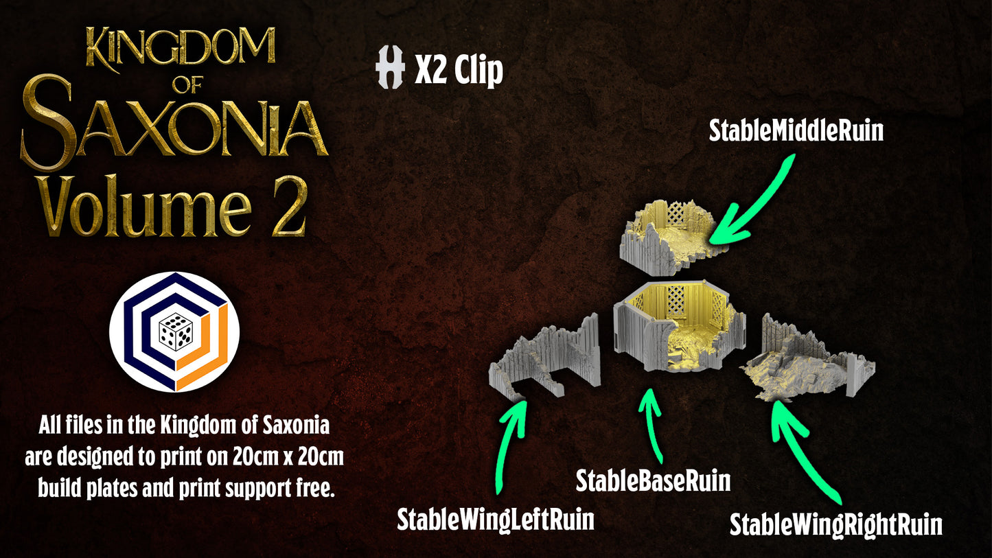 Sables (Ruined) - Kingdom of Saxonia: Volume 2