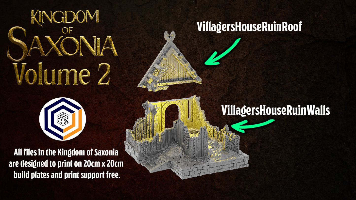 Villagers House (Ruined) - Kingdom of Saxonia: Volume 2