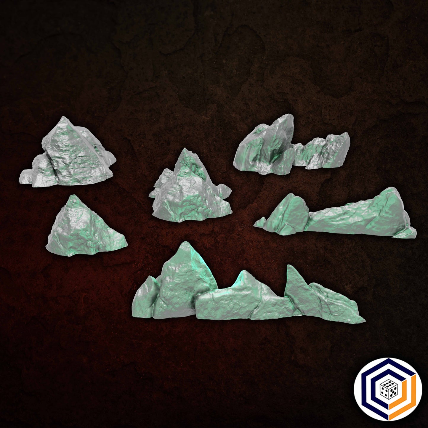 Small Rocks Bundle - Mountain Peak