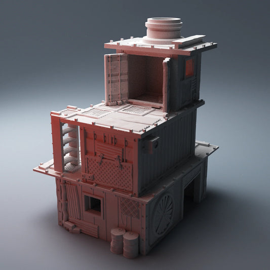 Grimdark UnderNidus ShakStak Hab Buildings