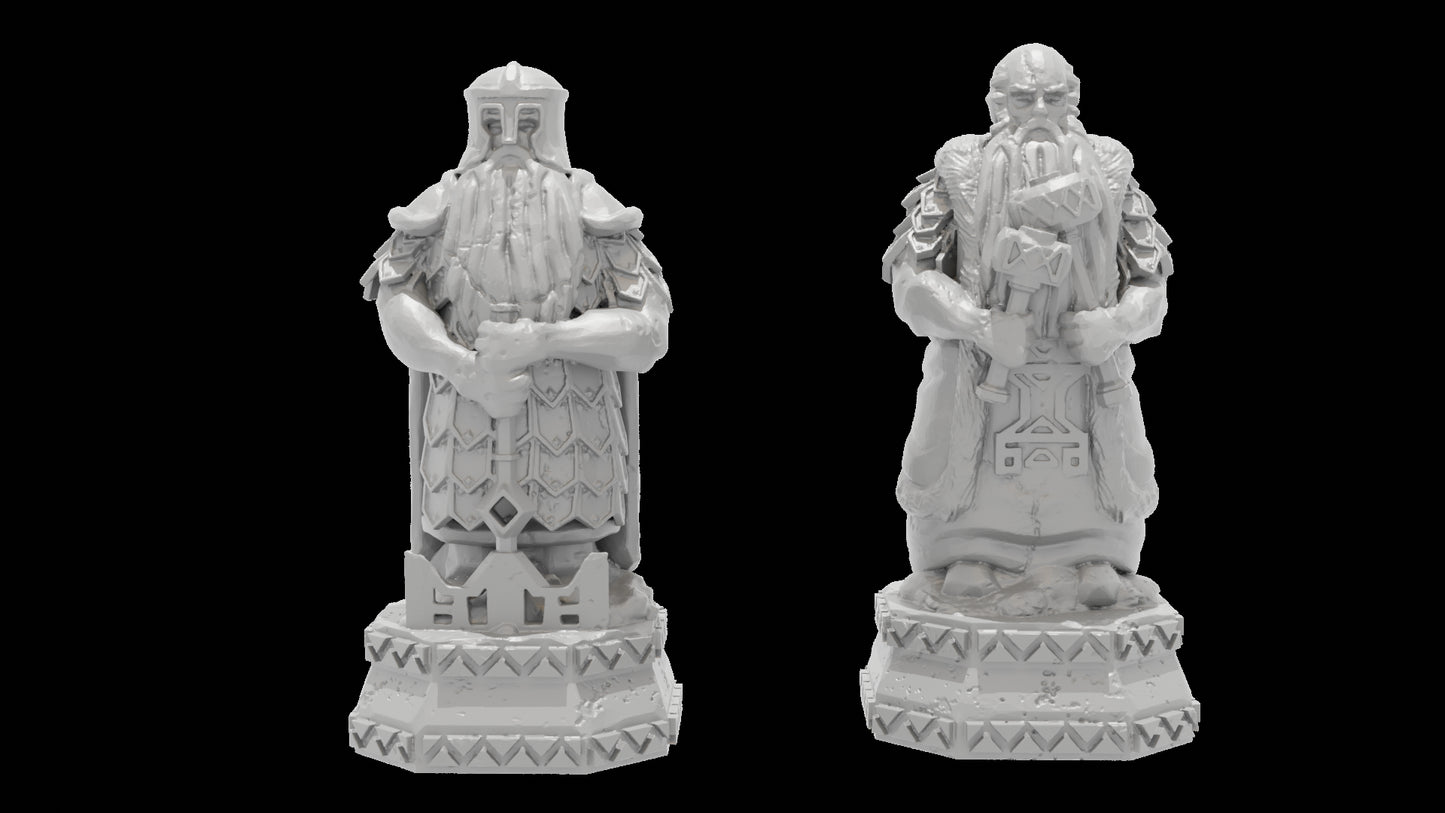 Dwarven Statues - Kingdom of Durak Deep
