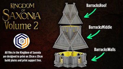 Barracks - Kingdom of Saxonia: Volume 2