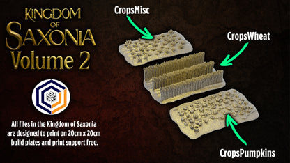 Farm Crops - Kingdom of Saxonia: Volume 2