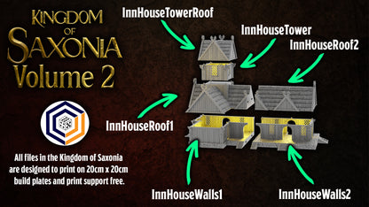 Inn House/Long House - Kingdom of Saxonia: Volume 2