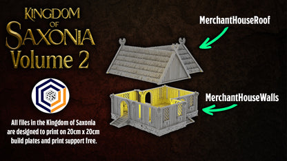 Merchants House - Kingdom of Saxonia: Volume 2