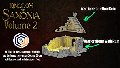 Warriors House (Ruined) - Kingdom of Saxonia: Volume 2