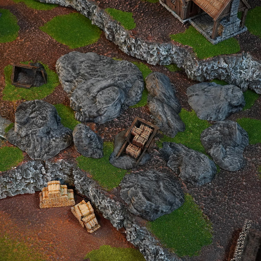 Rocky Outcrops (SET) - Kingdom of Saxonia: Volume 2
