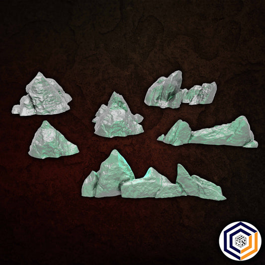 Small Rocks Bundle - Mountain Peak