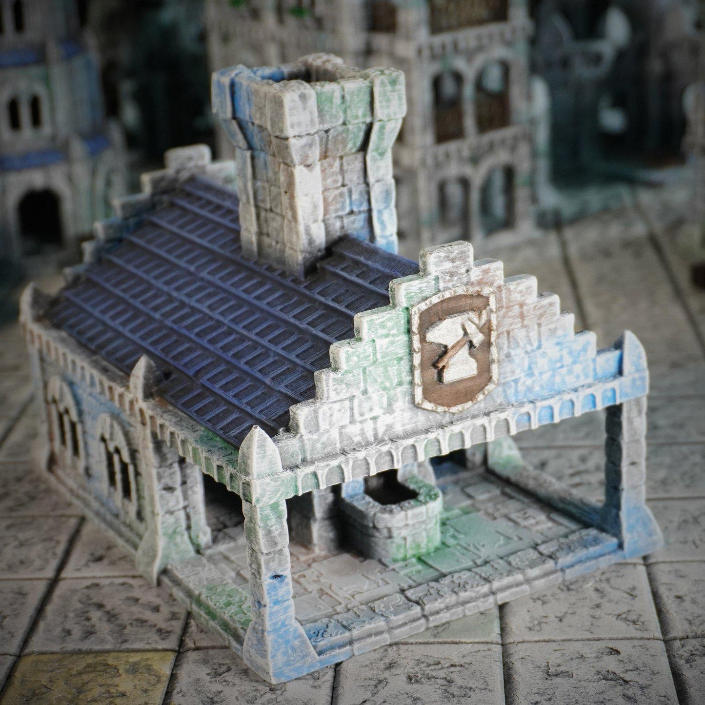 28mm 3D Printed Forge Terrain: Kingdom of Tor Ithilas Wargaming Scenery (Conquest Creations)