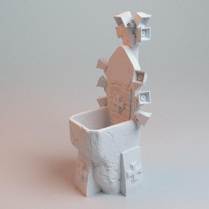 28mm Speaker Pulpit- 3D Printed WARGAMING Terrain - Trench Crusade, Warhammer, 40k, RPG, SCIFI, Corvus Games Terrain