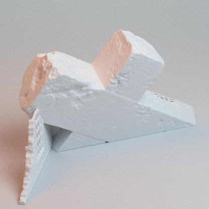 28mm Fallen Cross - 3D Printed WARGAMING Terrain - Trench Crusade, Warhammer, 40k, RPG, SCIFI, Corvus Games Terrain