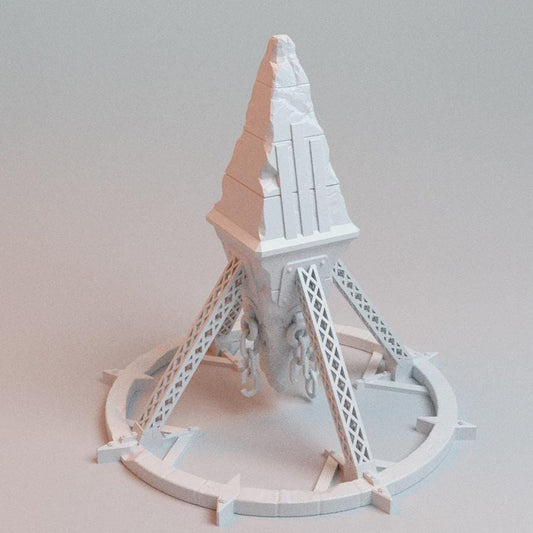 28mm Heretic Obelisk - 3D Printed WARGAMING Terrain - Trench Crusade, Warhammer, 40k, RPG, SCIFI, Corvus Games Terrain