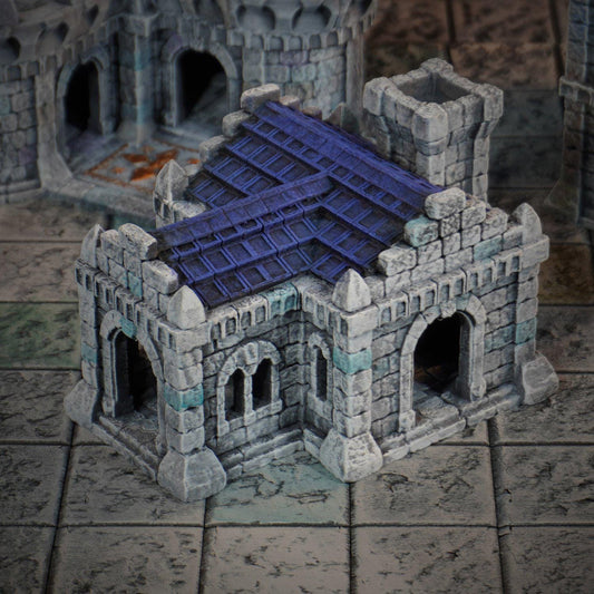 28mm 3D Printed House Terrain: Kingdom of Tor Ithilas - Wargaming Scenery (Conquest Creations)