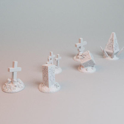 28mm Trench Wars Objective Markers- 3D Printed WARGAMING Terrain - Trench Crusade, Warhammer, 40k, RPG, SCIFI, Corvus Games Terrain