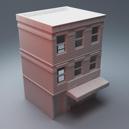 Pizza Restaurant - 3D Printed Wargaming Terrain, Corvus Games Terrain, MCP, Modern, Urban