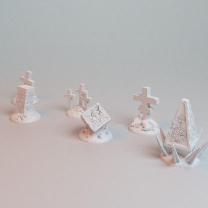 28mm Trench Wars Scatter BUNDLE - 3D Printed WARGAMING Terrain - Trench Crusade, Warhammer, 40k, rpg, SCIFI, Corvus Games Terrain