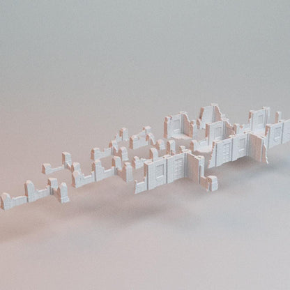 28mm Grimdark Fantasy Ruins: 3D Printed Wargaming Terrain Bundle, Corvus Games Terrain