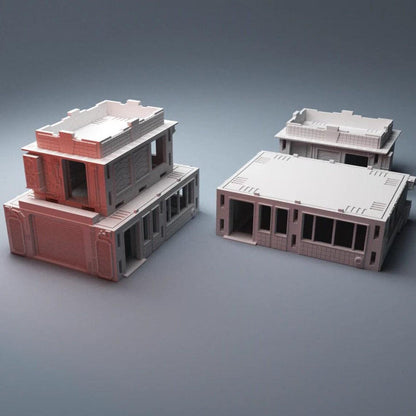 Cyberpunk Chatsubo Bar - 3D Printed Wargaming Terrain, Corvus Games Terrain, MCP, Infinity
