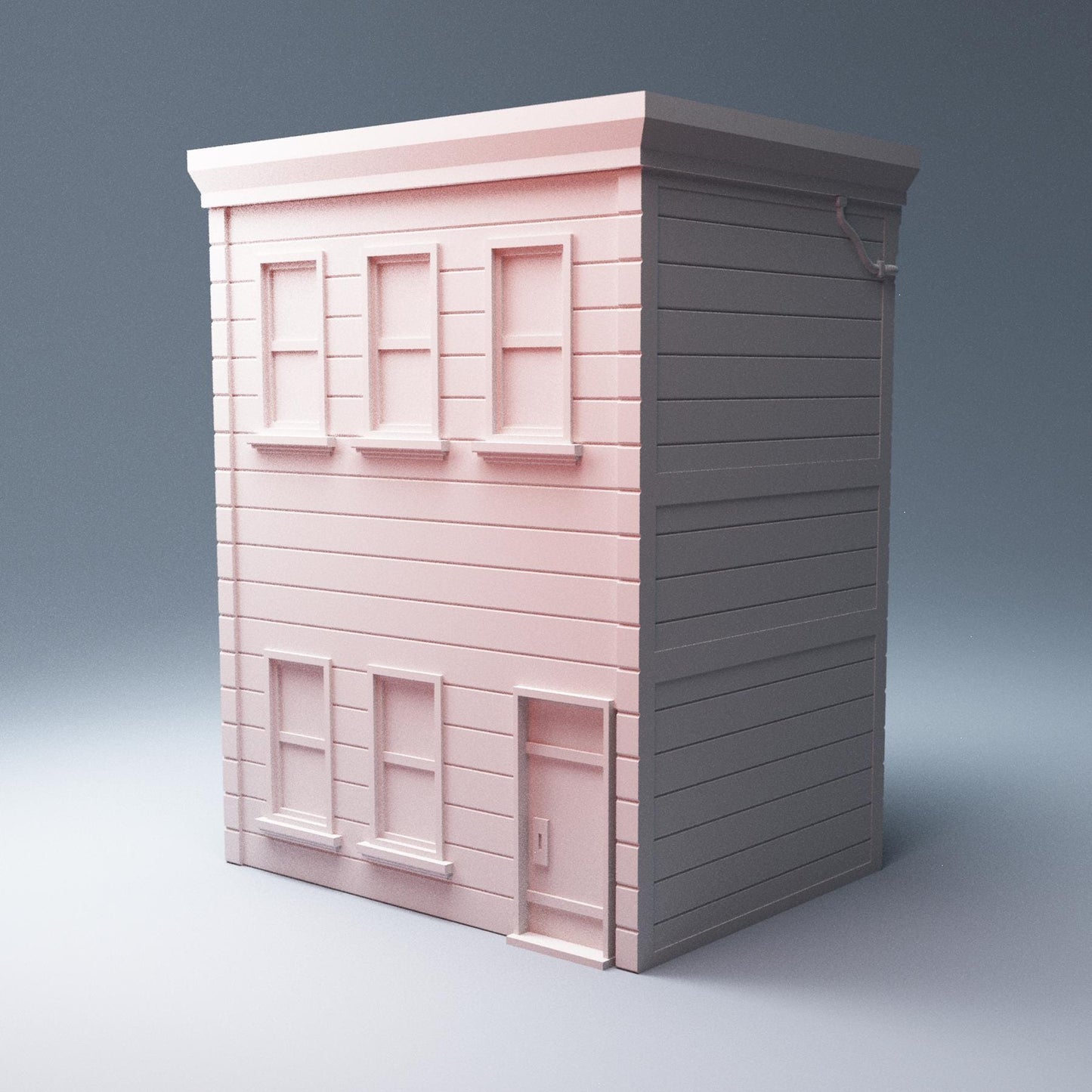 Urban Burger Restaurant - 3D Printed Wargaming Terrain, Corvus Games Terrain, MCP, Infinity