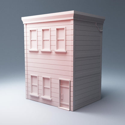 Urban Burger Restaurant - 3D Printed Wargaming Terrain, Corvus Games Terrain, MCP, Infinity