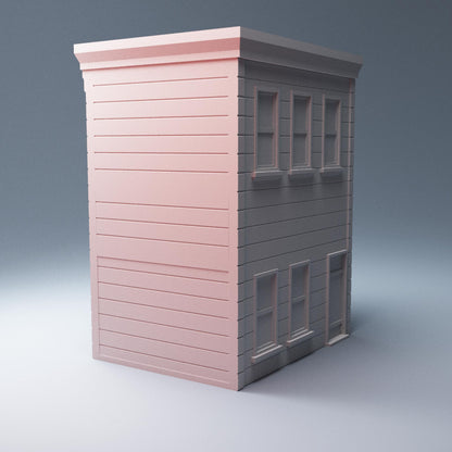 Urban Burger Restaurant - 3D Printed Wargaming Terrain, Corvus Games Terrain, MCP, Infinity