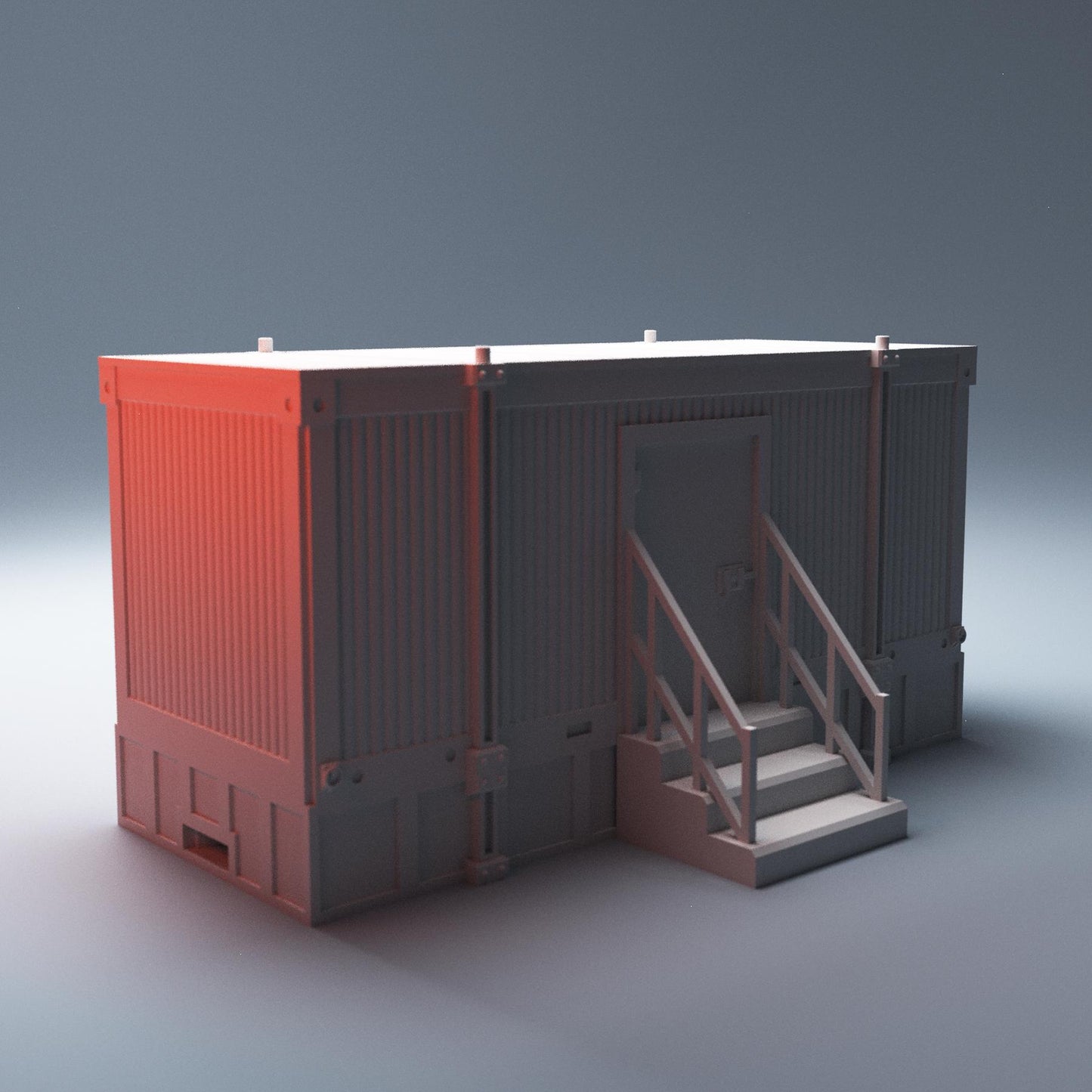 Urban Construction Office - 3D Printed Wargaming Terrain, Corvus Games Terrain, MCP, Infinity