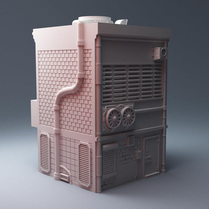 Cyberpunk Super Noodles - 3D Printed Wargaming Terrain, Corvus Games Terrain, MCP, Infinity