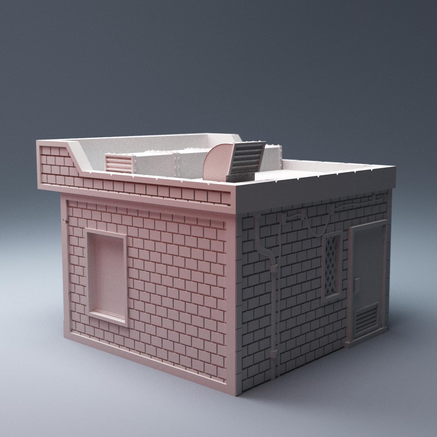 Urban Pizza Shop - 3D Printed Wargaming Terrain, Corvus Games Terrain, MCP, Infinity