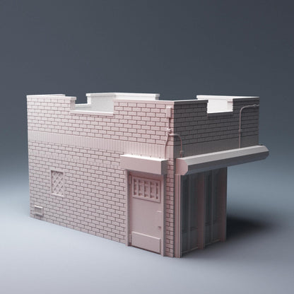 Urban Deli/Delicatessen - 3D Printed Wargaming Terrain, Corvus Games Terrain, MCP, Infinity