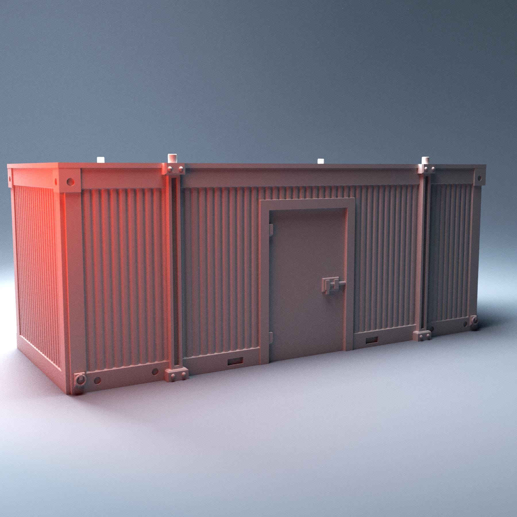 Urban Construction Office - 3D Printed Wargaming Terrain, Corvus Games Terrain, MCP, Infinity