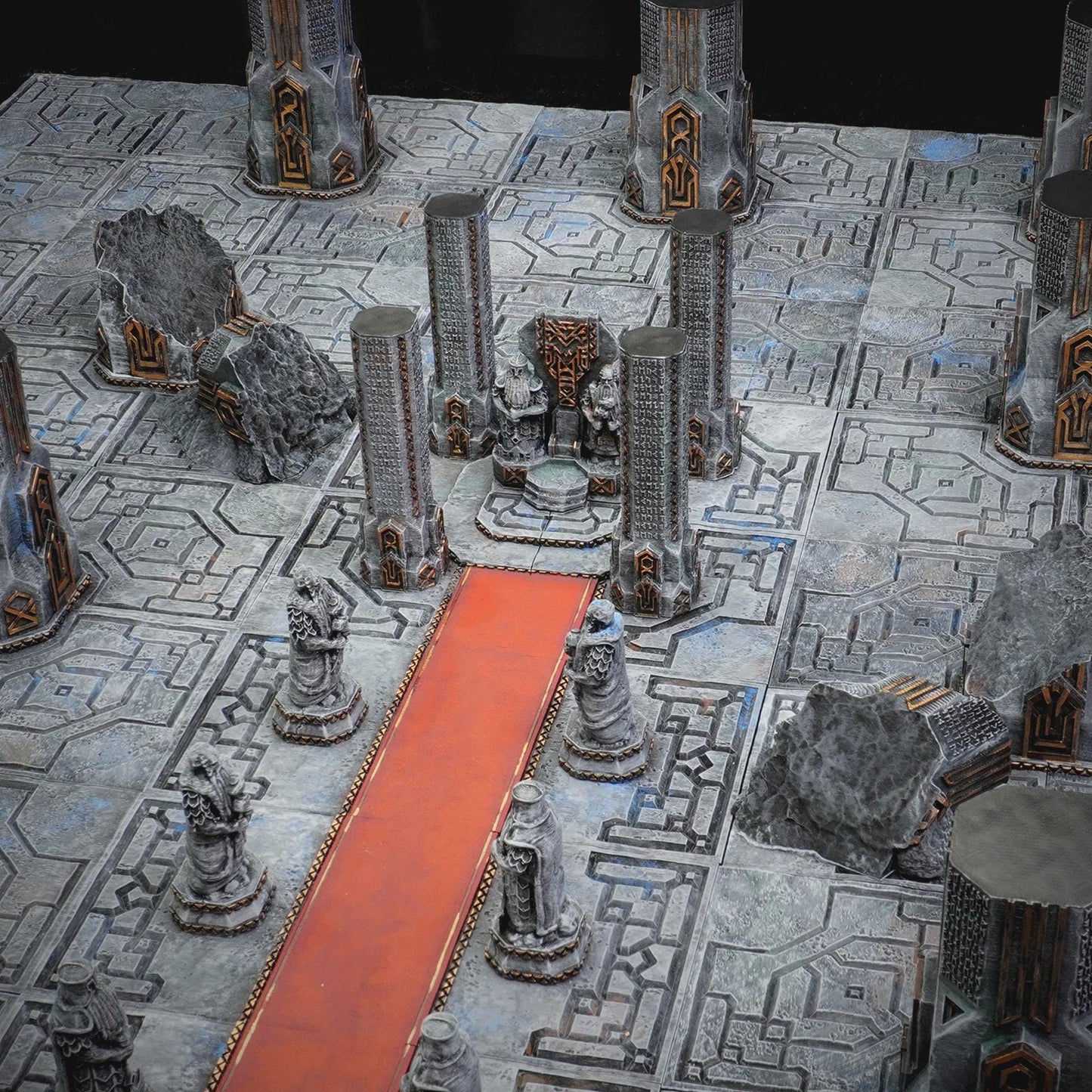 The Dwarven Realm Complete Board 4ftx4ft (Conquest Creations) 3D Printed Terrain