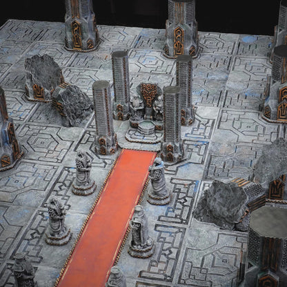 The Dwarven Realm Complete Board 4ftx4ft (Conquest Creations) 3D Printed Terrain