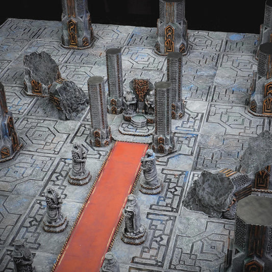 The Dwarven Realm Complete Board 4ftx4ft (Conquest Creations) 3D Printed Terrain