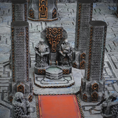 The Dwarven Realm Complete Board 4ftx4ft (Conquest Creations) 3D Printed Terrain