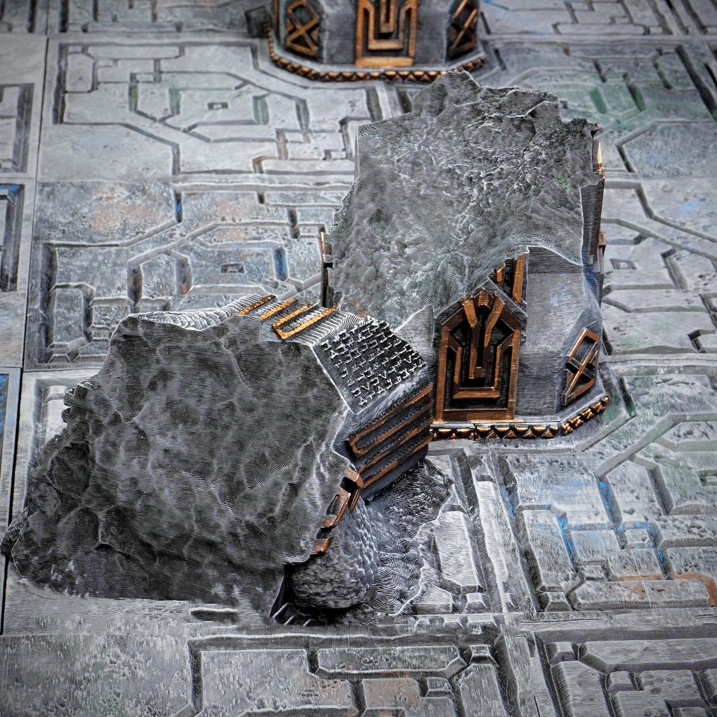 The Dwarven Realm Complete Board 4ftx4ft (Conquest Creations) 3D Printed Terrain