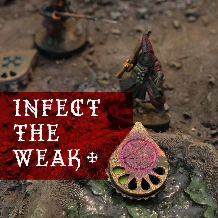 Bloody Wound Markers - Clicker Dials x6 (Physical Print)