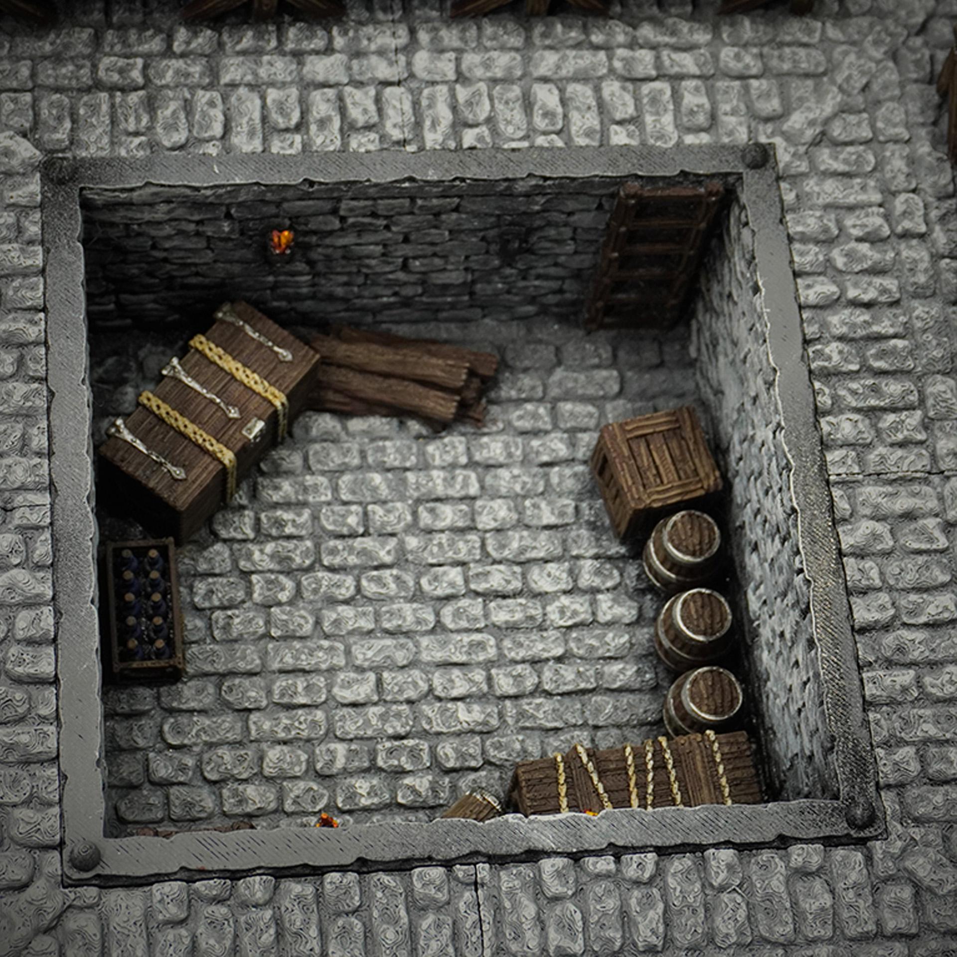Castle of the Beacon Full Set - 3D Printed Wargaming Terrain (Conquest Creations)