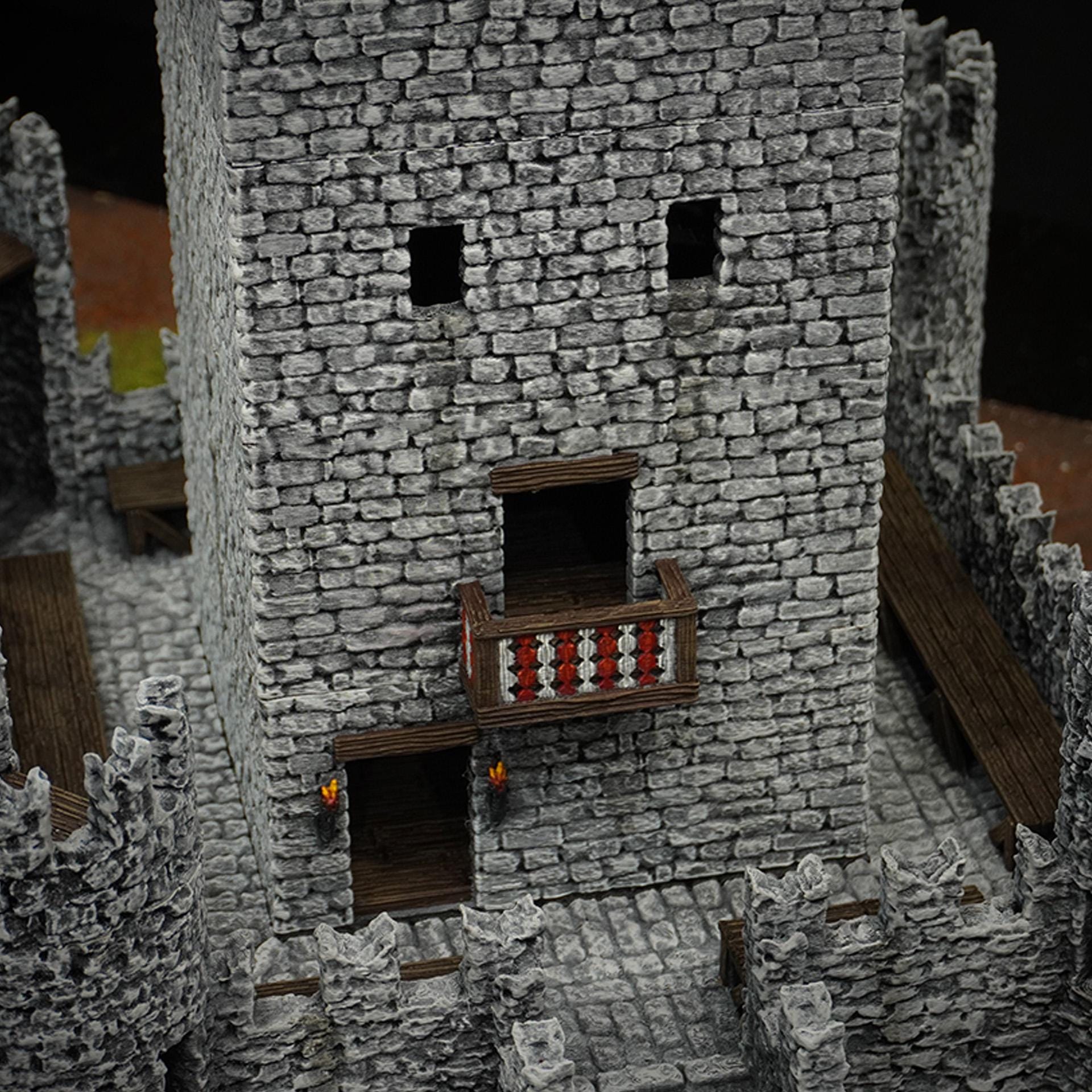 Castle of the Beacon - 3D Printed Wargaming Terrain (Conquest Creations)