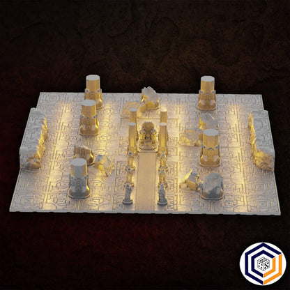 The Dwarven Realm Complete Board 4ftx4ft (Conquest Creations) 3D Printed Terrain