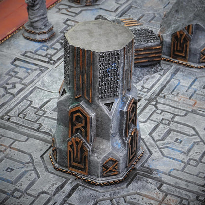 The Dwarven Realm Complete Board 4ftx4ft (Conquest Creations) 3D Printed Terrain