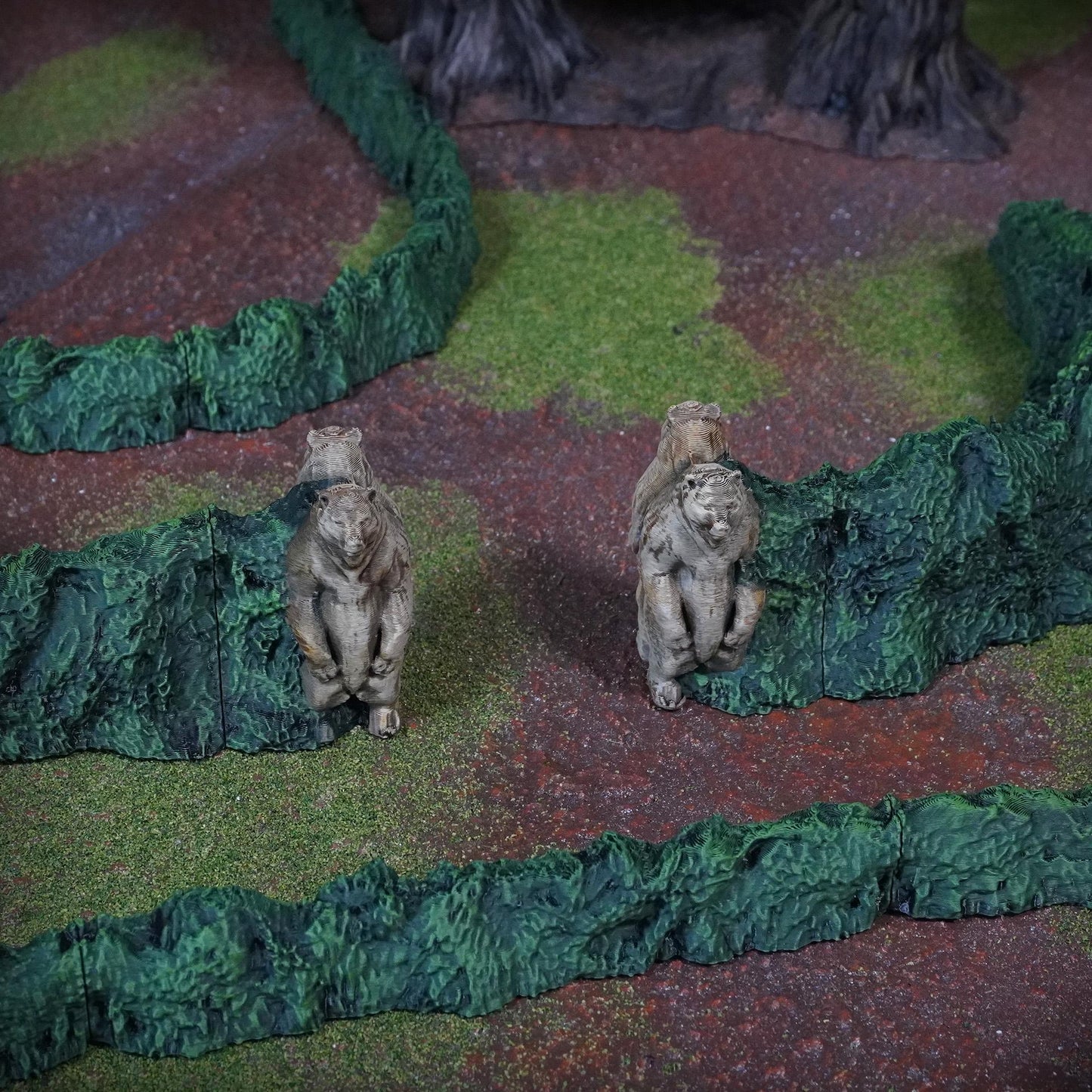 Bear Lord Hedge Terrain Bundle - Realm of the Bear Lord - 3D Printed Wargaming Terrain (Conquest Creations)